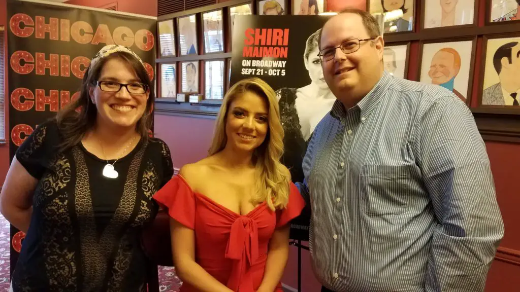 Mairov and Josh with Shiri Maimon