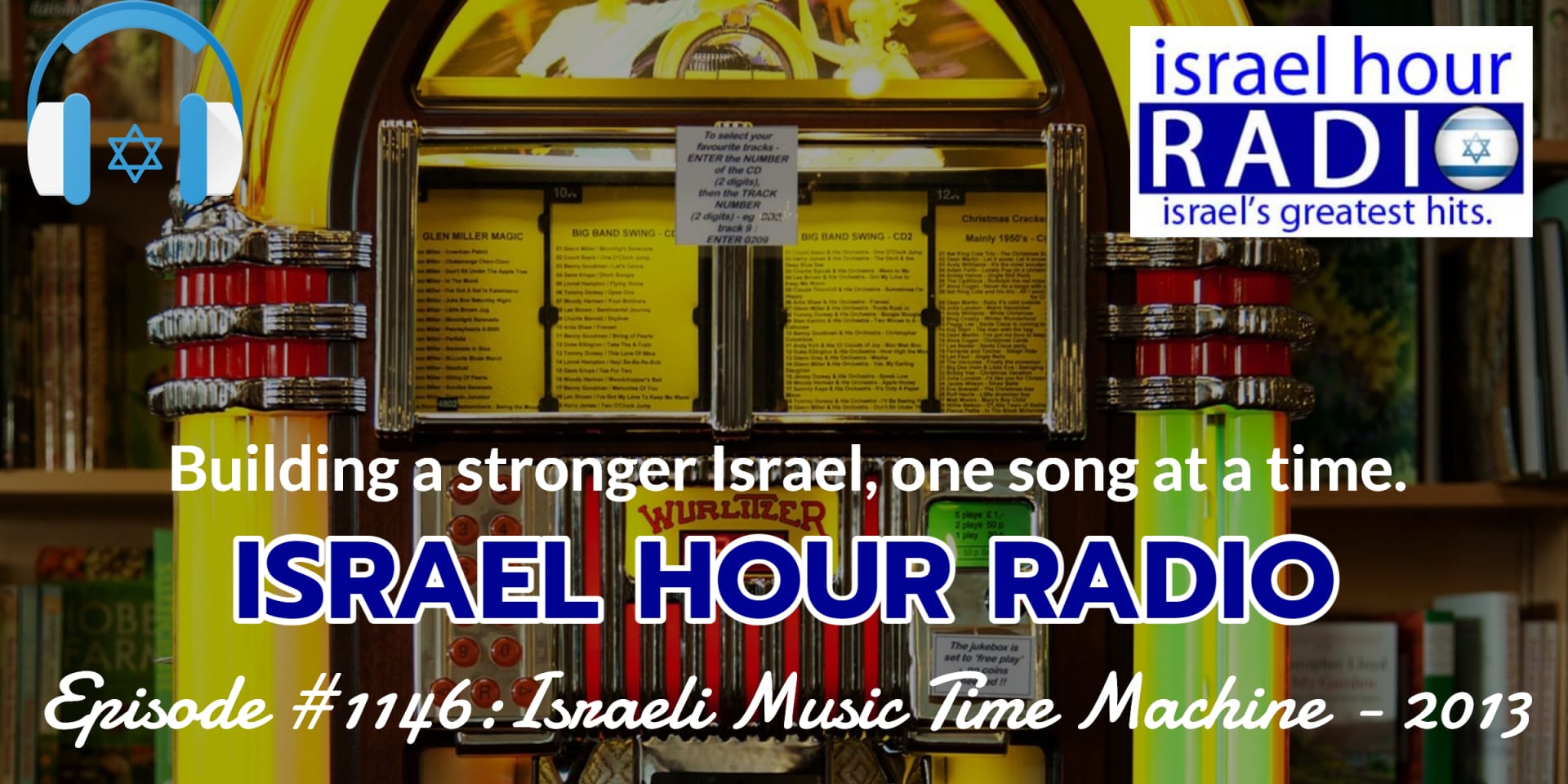 Israel Hour Radio - Episode #1146: Israeli Music Time Machine - 2013 ...